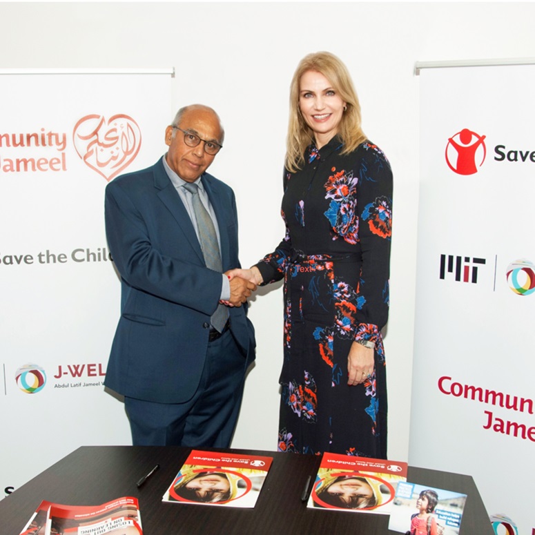 El Laboratorio Mundial de Educación Abdul Latif Jameel en el ITM y Save the Children se unen para abordar la crisis educativa de los refugiados en Oriente Medio
