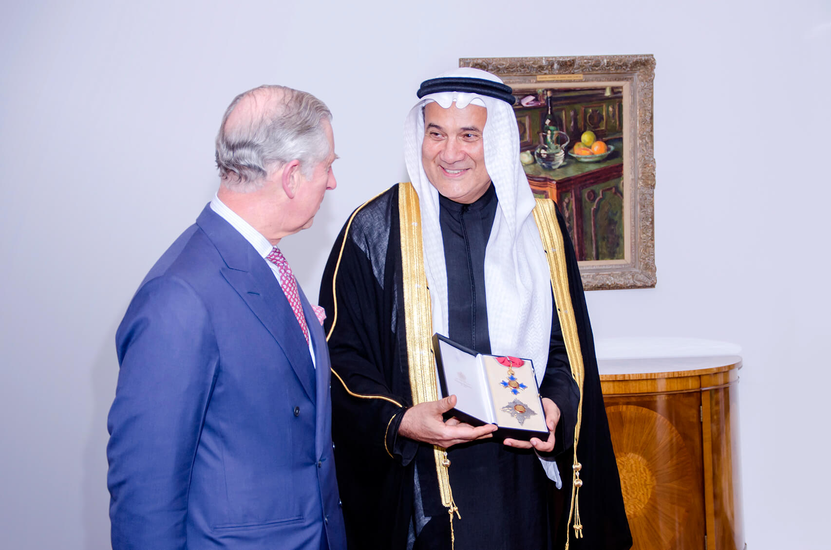 Mohammed Abdul Latif Jameel 获封荣誉骑士称号